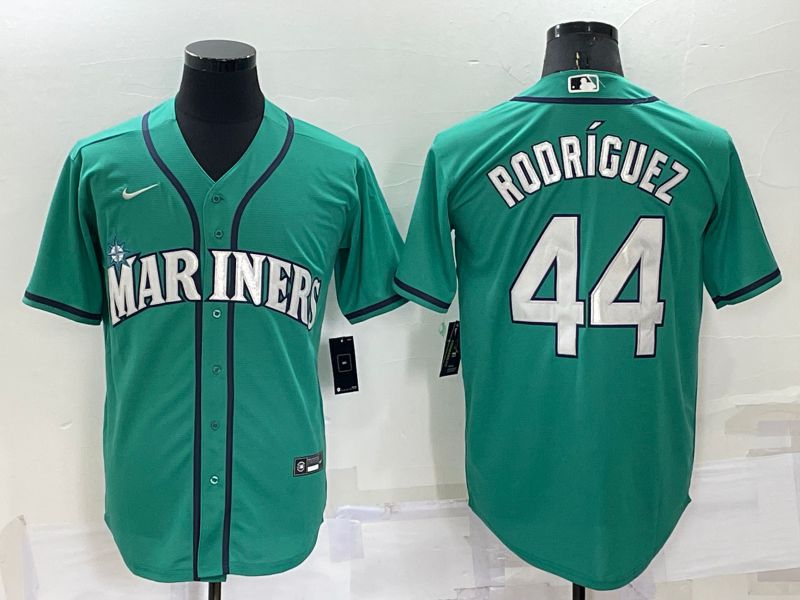 Men Seattle Mariners #44 Rodriguez Green Game Nike 2022 MLB Jersey